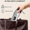image:imageG4Free 46 Inch Mini Travel Umbrella with Retractable Handle Pocket Size Umbrellas for Sun Rain UV Protection UPF 50 Small Compact UmbrellaSky