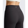 image:imageG4Free BareFeel 78 Length Wide Leg Yoga Pants for Women with Pockets High Stretch Waist Copped Pants CasualBlack