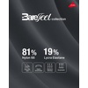 image:imageG4Free BareFeel 78 Length Wide Leg Yoga Pants for Women with Pockets High Stretch Waist Copped Pants CasualDark Gray