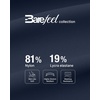 image:imageG4Free BareFeel 78 Length Wide Leg Yoga Pants for Women with Pockets High Stretch Waist Copped Pants CasualDark Navy