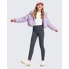 image:imageG4Free BareFeel Girls Leggings High Waist Athletic Yoga Pants with Pockets Dance Running Tights 612 YearsDark Grey