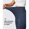 image:imageG4Free BareFeel Maternity Leggings with Pockets Over The Belly Stretchy Workout Yoga Pregnancy PantsDark Blue