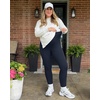 image:imageG4Free BareFeel Maternity Leggings with Pockets Over The Belly Stretchy Workout Yoga Pregnancy PantsDark Blue