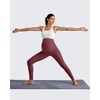 image:imageG4Free BareFeel Maternity Leggings with Pockets Over The Belly Stretchy Workout Yoga Pregnancy PantsDark Burgundy