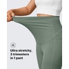 image:imageG4Free BareFeel Maternity Leggings with Pockets Over The Belly Stretchy Workout Yoga Pregnancy PantsGray Sage