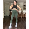 image:imageG4Free BareFeel Maternity Leggings with Pockets Over The Belly Stretchy Workout Yoga Pregnancy PantsGray Sage