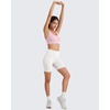 image:imageG4Free BareFeel Non Padded Racerback Sports Bra for Women  Scoop Neck Tank Tops Casual Yoga Light WorkoutBlush