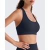 image:imageG4Free BareFeel Non Padded Racerback Sports Bra for Women  Scoop Neck Tank Tops Casual Yoga Light WorkoutDark Navy
