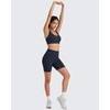 image:imageG4Free BareFeel Non Padded Racerback Sports Bra for Women  Scoop Neck Tank Tops Casual Yoga Light WorkoutDark Navy
