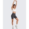 image:imageG4Free BareFeel Non Padded Racerback Sports Bra for Women  Scoop Neck Tank Tops Casual Yoga Light WorkoutPure White