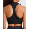 image:imageG4Free BareFeel Polo Collared Padded Sports Bra for Women V Neck Racerback Tennis Golf Tank TopsBlack