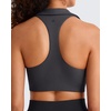 image:imageG4Free BareFeel Polo Collared Padded Sports Bra for Women V Neck Racerback Tennis Golf Tank TopsDark Gray