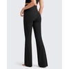 image:imageG4Free BareFeel Yoga Pants Women High Waisted Flared Leggings with Pockets Soft Casual Flare Pants 293133Black