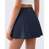 image:imageG4Free Barefeel Tennis Skirts for Girls High Waisted Athletic Skort with Builtin Shorts and Pockets for Golf Running CasualDark Navy