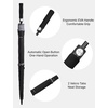 image:imageG4Free Golf Umbrella 62 Inch Large Umbrella for Rain Vented Strong Windproof Waterproof Double Canopy Automatic Open Stick Umbrellas Resist Up to 85 MPH WindsBlack