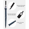 image:imageG4Free Golf Umbrella 62 Inch Large Umbrella for Rain Vented Strong Windproof Waterproof Double Canopy Automatic Open Stick Umbrellas Resist Up to 85 MPH WindsNavy Blue
