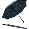 image:imageG4Free Golf Umbrella 62 Inch Large Umbrella for Rain Vented Strong Windproof Waterproof Double Canopy Automatic Open Stick Umbrellas Resist Up to 85 MPH WindsNavy Blue