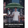 image:imageG4Free Golf Umbrella 62 Inch Large Umbrella for Rain Vented Strong Windproof Waterproof Double Canopy Automatic Open Stick Umbrellas Resist Up to 85 MPH WindsDark Green