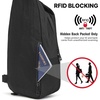 image:imageG4Free Sling Bag RFID Blocking Crossbody Bags for Travel Compact Small Sling Backpack Chest and Shoulder Bag for Men and Women for Travel Casual Daily Outings Blackblack