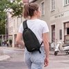 image:imageG4Free Sling Bag RFID Blocking Crossbody Bags for Travel Compact Small Sling Backpack Chest and Shoulder Bag for Men and Women for Travel Casual Daily Outings Blackblack