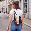 image:imageG4Free Sling Bag for Men Women RFID Blocking Crossbody Bags Hiking Daypacks Small Sling Backpack Chest Shoulder Bag Travel  BlackBeige  Black