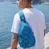 image:imageG4Free Sling Bag for Men Women RFID Blocking Crossbody Bags Hiking Daypacks Small Sling Backpack Chest Shoulder Bag Travel  BlackNavy Blue