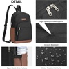 image:imageG4Free Small RFlD Crossbody Backpack Convertible Lightweight Mini Sling Bag for Women Men for Travel amp Hiking Black amp BrownBlack and Brown