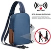 image:imageG4Free Small RFlD Crossbody Backpack Convertible Lightweight Mini Sling Bag for Women Men for Travel amp Hiking Black amp BrownBlue and Brown