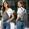 image:imageG4Free Small RFlD Crossbody Backpack Convertible Lightweight Mini Sling Bag for Women Men for Travel amp Hiking Black amp BrownGrey