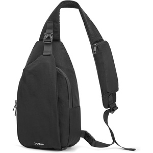 image:imageG4Free Sling Bag RFID Blocking Crossbody Bags for Travel Compact Small Sling Backpack Chest and Shoulder Bag for Men and Women for Travel Casual Daily Outings Blackblack