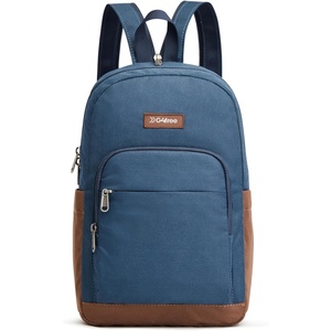 image:imageG4Free Small RFlD Crossbody Backpack Convertible Lightweight Mini Sling Bag for Women Men for Travel amp Hiking Black amp BrownBlue and Brown