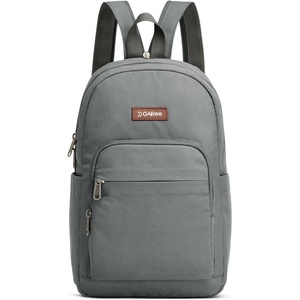 image:imageG4Free Small RFlD Crossbody Backpack Convertible Lightweight Mini Sling Bag for Women Men for Travel amp Hiking Black amp BrownGrey