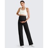 image:imageG4Free Womens Maternity BareFeel Wide Leg Yoga Pants  BumpFriendly CoverageWide Leg DesignLycra BlendExtremely SoftSkinlike Touchfor Work Casual WearBlack