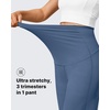 image:imageG4Free Womens Maternity BareFeel Wide Leg Yoga Pants  BumpFriendly CoverageWide Leg DesignLycra BlendExtremely SoftSkinlike Touchfor Work Casual WearBlue Gray