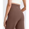 image:imageG4Free Womens Maternity BareFeel Wide Leg Yoga Pants  BumpFriendly CoverageWide Leg DesignLycra BlendExtremely SoftSkinlike Touchfor Work Casual WearCoffee Brown