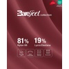 image:imageG4Free Womens Maternity BareFeel Wide Leg Yoga Pants  BumpFriendly CoverageWide Leg DesignLycra BlendExtremely SoftSkinlike Touchfor Work Casual WearDark Burgundy