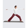 image:imageG4Free Womens Maternity BareFeel Wide Leg Yoga Pants  BumpFriendly CoverageWide Leg DesignLycra BlendExtremely SoftSkinlike Touchfor Work Casual WearDark Burgundy