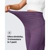 image:imageG4Free Womens Maternity BareFeel Wide Leg Yoga Pants  BumpFriendly CoverageWide Leg DesignLycra BlendExtremely SoftSkinlike Touchfor Work Casual WearGrape Purple