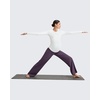image:imageG4Free Womens Maternity BareFeel Wide Leg Yoga Pants  BumpFriendly CoverageWide Leg DesignLycra BlendExtremely SoftSkinlike Touchfor Work Casual WearGrape Purple