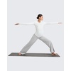 image:imageG4Free Womens Maternity BareFeel Wide Leg Yoga Pants  BumpFriendly CoverageWide Leg DesignLycra BlendExtremely SoftSkinlike Touchfor Work Casual WearLight Gray