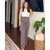 image:imageG4Free Womens Maternity BareFeel Wide Leg Yoga Pants  BumpFriendly CoverageWide Leg DesignLycra BlendExtremely SoftSkinlike Touchfor Work Casual WearTaupe