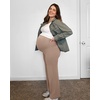 image:imageG4Free Womens Maternity BareFeel Wide Leg Yoga Pants  BumpFriendly CoverageWide Leg DesignLycra BlendExtremely SoftSkinlike Touchfor Work Casual WearToffee
