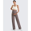 image:imageG4Free Womens Maternity BareFeel Wide Leg Yoga Pants  BumpFriendly CoverageWide Leg DesignLycra BlendExtremely SoftSkinlike Touchfor Work Casual WearTaupe