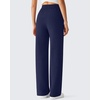 image:imageG4Free Waffle Wide Leg Casual Womens Sweatpants  Comfy Lounge Pants with PocketsRoyal Blue
