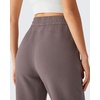 image:imageG4Free Waffle Wide Leg Casual Womens Sweatpants  Comfy Lounge Pants with PocketsTaupe