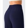 image:imageG4Free Waffle Wide Leg Dress Pants for Women  Pull On Work Pants High Waisted Stretchy TrousersRoyal Blue