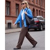 image:imageG4Free Waffle Wide Leg Dress Pants for Women  Pull On Work Pants High Waisted Stretchy TrousersTaupe