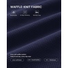 image:imageG4Free Womens Pants Waffle Knit High Waist Wide Leg with Pockets Casual  Wrinkle ResistantStretch Breathable2 Side Pockets4way StretchRoyal Blue
