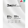 image:imageG4Free BareFeel Maternity Bra Wireless Nursing for Breastfeeding V Neck  Crossover Front U Back Nonremovable Pads Wide Straps Comfort Soft BraletteEasy Nursing for SleepampSportsampCasualPure White