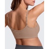 image:imageG4Free Barefeel Nursing Bras for Breastfeeding Seamless Maternity Bra  Wirefree U Back Removable Pads Builtin Support Band Onehanded Clips Adjustable Straps for Sleep Yoga or PostpartumToffee